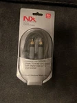 Nexxtech Ultimate Digital Coax Audio Cable 24k Gold Connectors 6 Ft. New. Fixed Price $12.30.