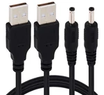 Yeworth 2 Pack 3ft Usb Dc 3.5mm X 1.35mm Barrel Jack Adapter Connector 5v Pwr. Fixed Price $7.99.