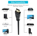 Rocstor Hdmi Cable 4k 6ft/ 1.8m M/m - Y10c160-b1 New Free Shipping. Fixed Price $12.99.