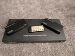 1080p Hdmi True Matrix Switcher / Splitter 4x4 By Dual Utp Cat5e/cat6 3d As-is. Fixed Price $17.45.