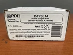 Rdl Model D-tpsl1a Active Single Pair Sender Format A. Fixed Price $49.75.