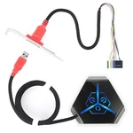 Eiszuso Atx Power Switch With Usb Pc Remote Start Motherboard And Black. Fixed Price $21.72.