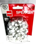 Rca Ah12rv Speaker Wire Clips 80 Count. Fixed Price $5.99.