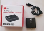 Siig 4k Hdmi Repeater W/audio Extractor Converter To Optical Toslink Or Coax New. Fixed Price $31.75.