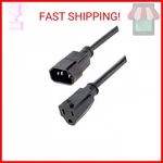 Startech.com 1ft (0.3m) Power Extension Cord, Iec 320 C14 To Nema 5-15r, 10a 125. Fixed Price $10.39.
