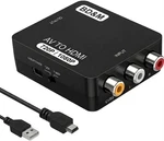 Rca To Hdmi Converter, Av Adapter 1080p Composite Cvbs Video Audio Kit C. Fixed Price $16.18.