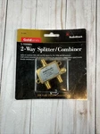 Radio Shack Gold Series 2-way Splitter/combiner Part 5-1100mhz. Fixed Price $14.00.