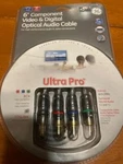 Ge Ultra Pro 6 Ft Component Video And Digital Optical Audio Cable Open. Fixed Price $12.99.