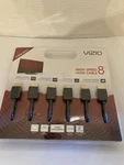 Vizio Ultra High Speed Hdmi Cable 8 Feet Connectors Gaming 3pack. Fixed Price $16.91.
