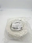 The Cimple Co 75ft Dual W/h Ground Rg6 Coaxial Quality Compression Connectors. Fixed Price $20.45.