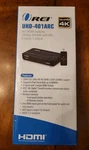 Orei 4k Arc 4 In 1 Out Hdmi Switcher With Uhd-401-arc. Fixed Price $24.99.