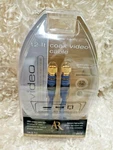 Acoustic Research 2002 Coax Video Cable Performanceseries Goldplated 12" Sealed!. Fixed Price $14.89.