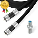 Rg6 Coaxial Cable With F Connectors High Speed Internet. Fixed Price $15.99.