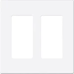 Emitever 2-gang Screwless Decorator Wall Plate Cover For Receptacle Outlet & Lig. Fixed Price $13.37.