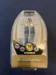 Acoustic Research F-coaxial High Performance Rf Video Cable 12 Feet 3.5m* New. Fixed Price $8.00.