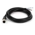 M12 Male Straight Connector 4 Pin Aviation Electrical Cables 2m. Fixed Price $14.13.