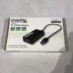 Plugable Uga-2khdmi 12" Usb 3.0 To 2k Hdmi Video Graphics Adapter Oem, Open Box. Fixed Price $23.99.