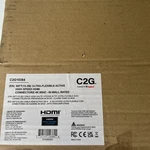 C2g Ultra Flexible 4k Active Hdmi 50ft Cable C2g10384 In Wall Rated - New Sealed. Fixed Price $99.00.