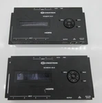Lot Of 2 Crestron 4x1 Hdmi 4k Switcher Hd-md4x1-4k-e. Fixed Price $40.00.