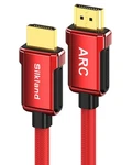 Silkland 4k Hdmi Arc Cable For Soundbar, 60hz 2.0 6.6 Feet, Red. Fixed Price $11.80.