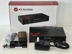 Av Access 4kmx44-h2 Matrix Switch Hdmi 2.0, 4x4 Splitter. Fixed Price $80.00.