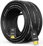 Capshi 4k Long Hdmi Cable 50ft/15m, In-wall Cl3 Rated 2.0 Support (hd. Fixed Price $37.79.