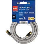 Rca 6 Ft. Gray Digital Plus Quad Rg6 Coaxial Cable Dh6qce. Fixed Price $15.49.