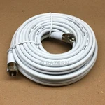 Steren 50 Ft White Rg8x Mini-8 Coax Coaxial Pl259 Uhf Ham Cb Radio Antenna Cable. Fixed Price $39.95.