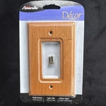 Amerelle-4025r 4025r Traditional Single Rocker Wood Wallplate Cabin Designed. Fixed Price $12.89.