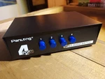 Panlong 4-way Av Switch Rca Switcher 4 In 1 Out Composite Video L/r Stereo Audio. Fixed Price $7.99.