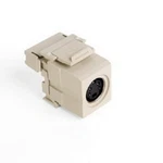 (2) New Leviton 40734-svi S-video 110-termination Connector Ivory (t75). Fixed Price $14.99.