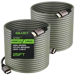 Gearit 4k Hdmi Cable, (2-pack / 25ft 7.6m) High-speed 2.0b, 60hz, 3d,. Fixed Price $24.99.
