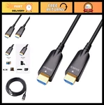 Dtech 10m Fiber Optic Hdmi Cable 4k 60hz 1080p Hd Video 3d Arc Hdcp Cec High. Fixed Price $65.99.