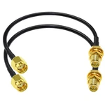 Tuolnk Coaxial Cable Rg58 Rp Sma Male To Female 50 Ohm Wifi Antenna Ex.... Fixed Price $15.23.