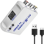 S Video To Hdmi Converter, Av/composite Adapter, Cvbs Audio Compat. Fixed Price $22.95.
