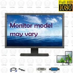 Dell 24 Inch 1920 X 1080 Fhd Lcd Monitor W/ Stand & Cables Model Vary Grade B. Fixed Price $84.99.