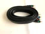 Broadband Hdtv Patch Cable -6ft 5-conductor Component Rca-rca 36-506. Fixed Price $5.00.