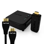 Nyrius Wireless Video Hdmi Transmitter & Receiver With Bonus Cable. Fixed Price $204.99.