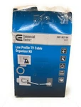Commercial Electric Low Profile Tv Cable Organizer Kit, White, 1001 863 164. Fixed Price $19.96.