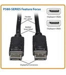 Tripp Lite P582-006 Displayport To Hdmi Cable Black High-quality Signal 6f. Fixed Price $10.99.