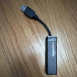 Amazonbasics Usb To Ethernet Adapter Black Type A Male Rj-45 Female 1:1. Fixed Price $7.82.