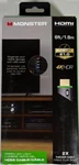 Monster Mhv1-1026-grn 6 Feet 4k Hdr 21 Gbps Green Led Light Hdmi Cable New. Fixed Price $17.99.