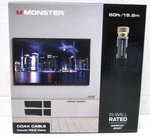 New Monster Rg6 50' In-wall/outdoor Coax Cable. Fixed Price $20.94.