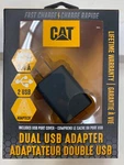 Cat Dual Usb Adapter (cat-ac2usb-blk). Fixed Price $19.99.