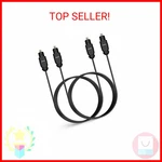 Xipotuz 2 Pcs Digital Optical Audio Cable 6ft1.8m - 24k Gold-plated, Ultra-dura. Fixed Price $11.10.