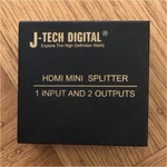 J-tech Digital Hdmi Splitter 1 Input To 2 Outputs 2-way Connection. Fixed Price $9.95.