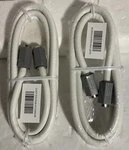 Cisco Coaxial Cables - 3 Ft. Cust. P/n3526-67720001r -lot Of 2 -new In Pkg. Fixed Price $7.99.