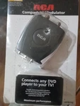 Rca Crf907fd Compact Rf Modulation Allows Dvd Players Or Gaming Consoles To T V. Fixed Price $22.00.