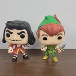 Funko Pop Strategy Game Disney Peter Pan & Captain Hook. Fixed Price $5.24.