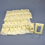 15 Leviton Almond Decora Coaxial F-type Cable Catv Wallplate Video Jacks 40681-a. Fixed Price $27.49.